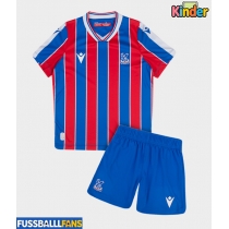 Crystal Palace Heimtrikotsatz Kinder 2025-26 Kurzarm (+ Kurze Hosen)